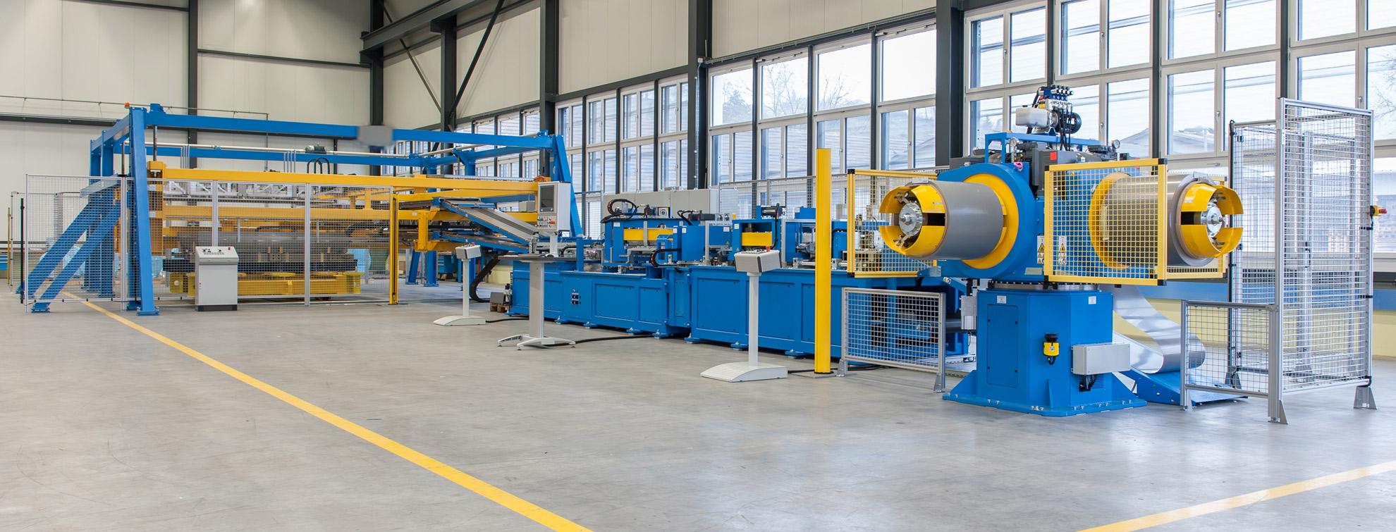 Máquina de corte de bobina de aço