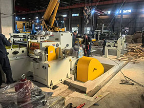 8-850 CNC Mesin Pelepas Gulungan dan Pemotong Silang